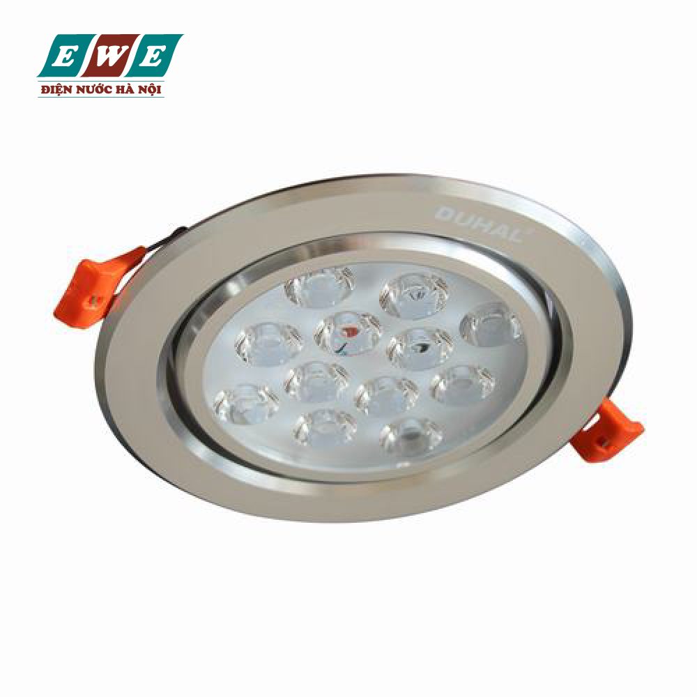 Đèn led chiếu điểm âm trần Duhal 12W SDFA212