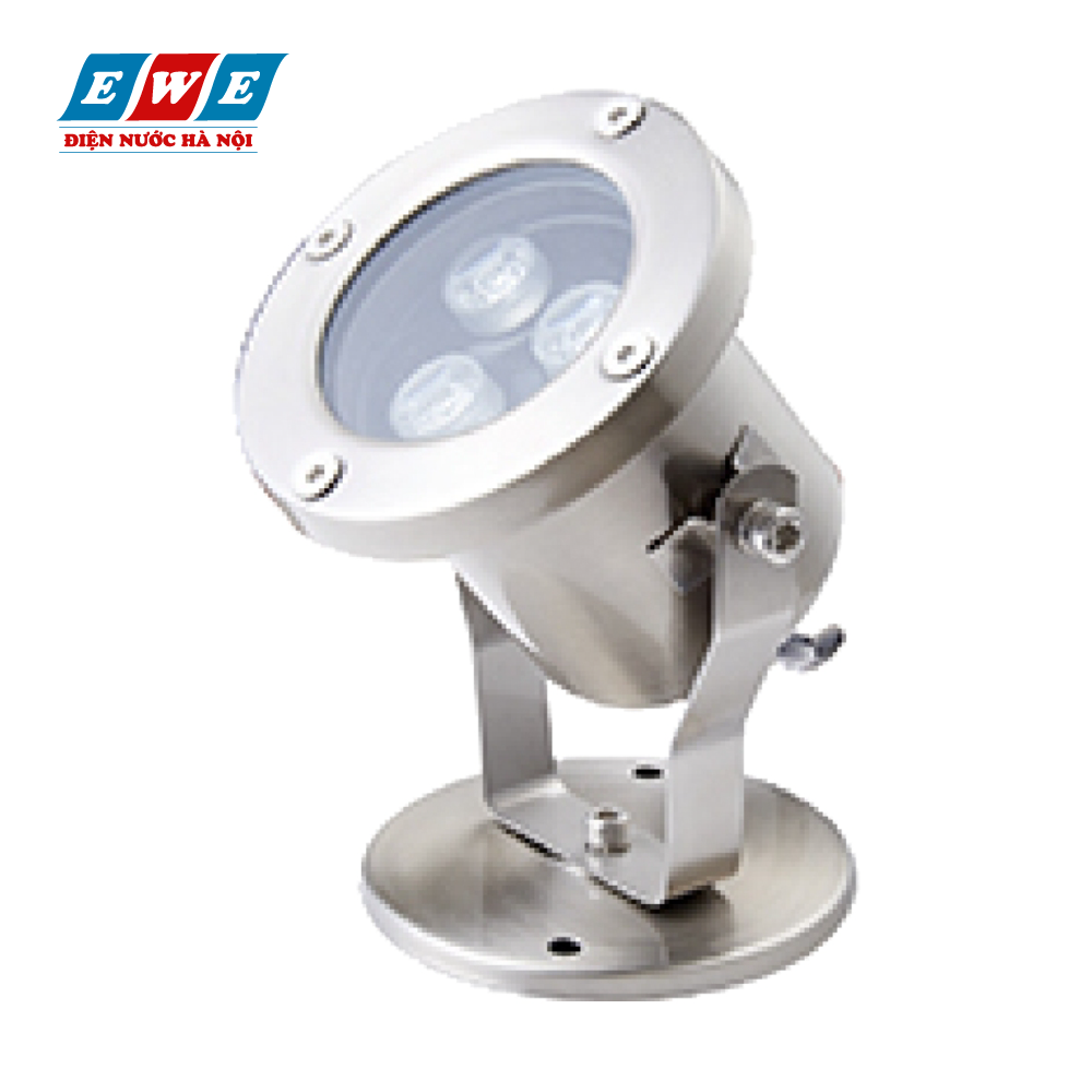 Đèn led âm nước ánh sáng đa sắc Duhal 3W DMA1039