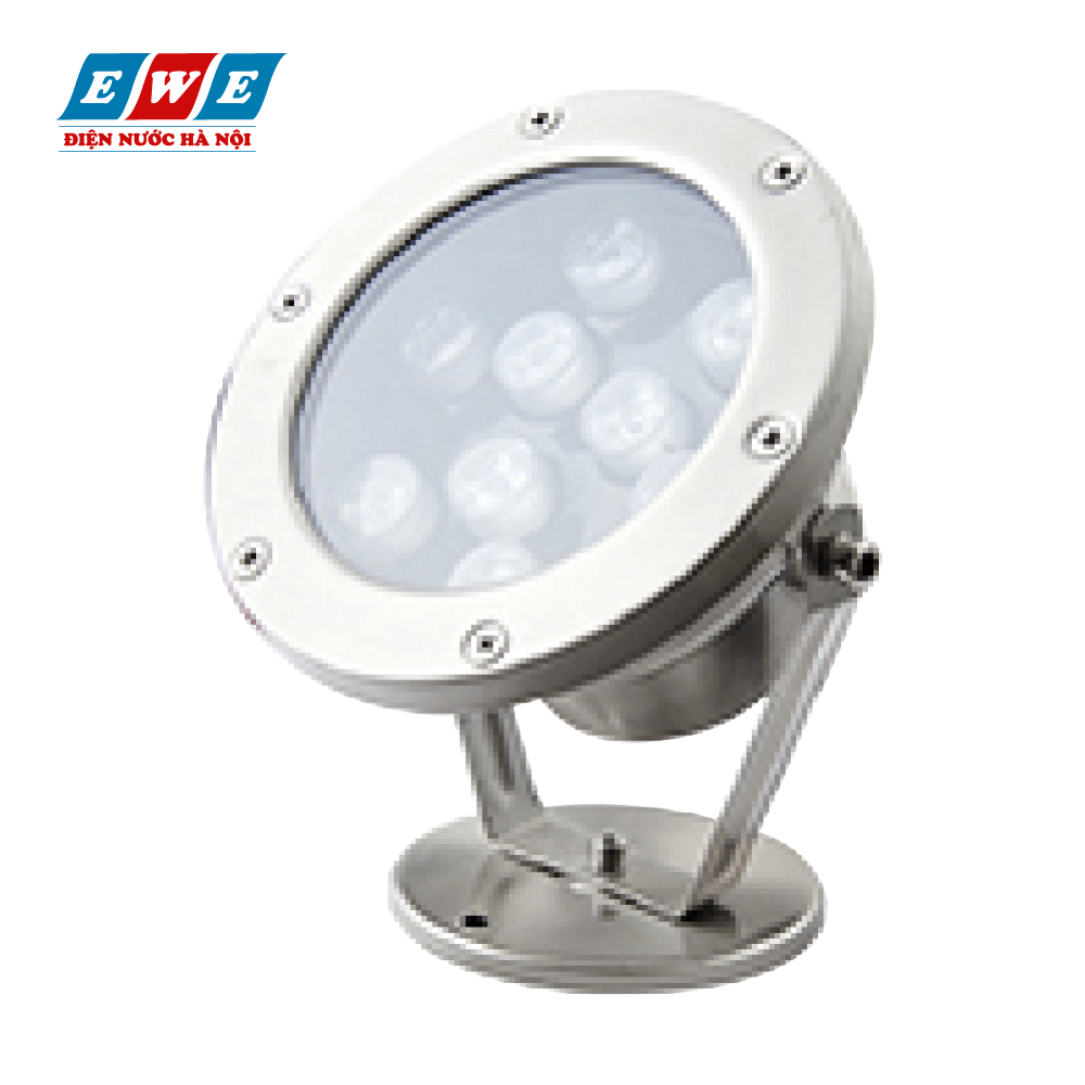 Đèn led âm nước ánh sáng đơn sắc Duhal 9W DMA309