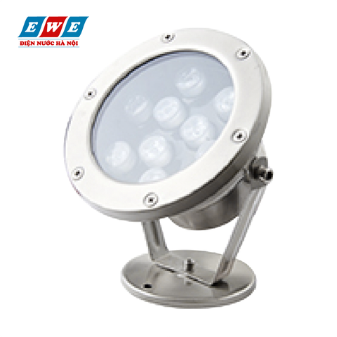 Đèn led âm nước ánh sáng đa sắc Duhal 9W DMA3099