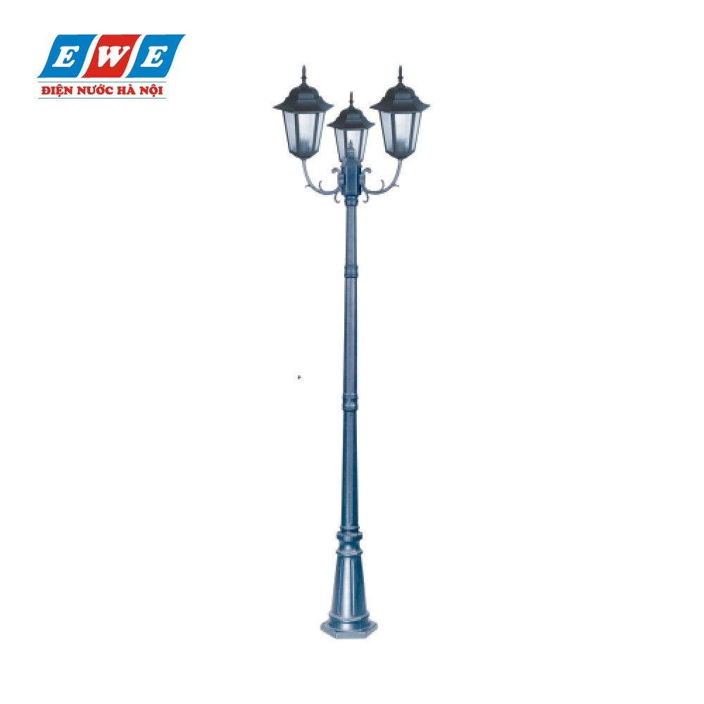 Đèn Led trụ công viên Duhal 3x9W DOA008