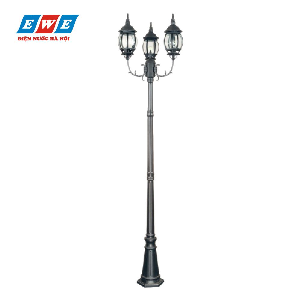 Đèn Led trụ công viên Duhal 3x9W DOA019