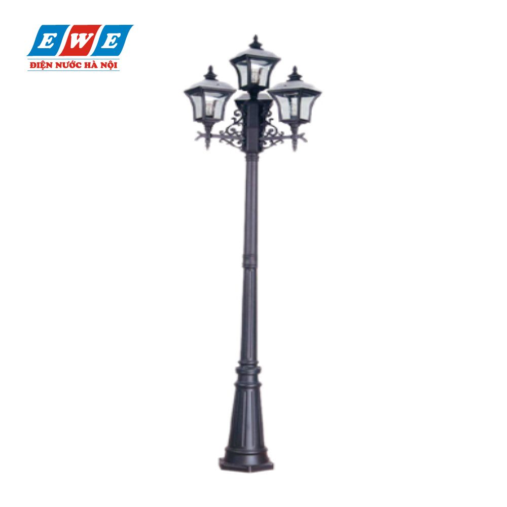 Đèn Led trụ công viên Duhal 3x9W DOA022