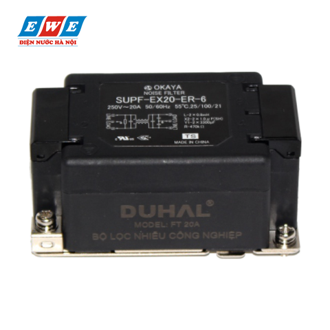 Bộ lọc nhiễu công nghiệp Duhal FT20A