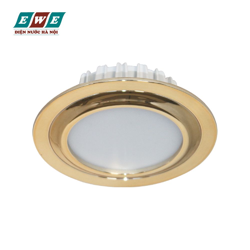 Đèn led Downligt viền xi KFX Duhal 9W KFX2091