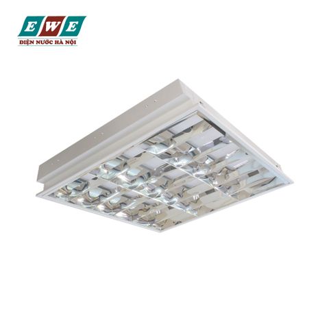 Máng đèn phản quang âm trần Duhal 2x9W LCA6209