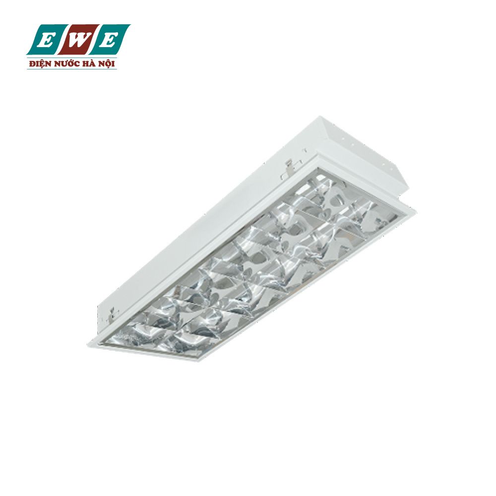 Máng đèn phản quang âm trần Duhal 2x9W LCA209
