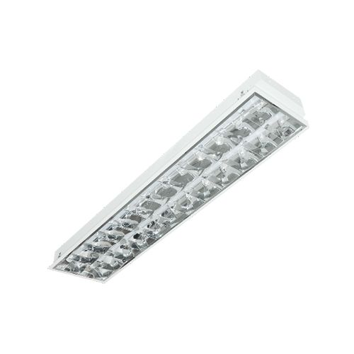 Máng đèn phản quang âm trần Duhal 2x18W LCA218