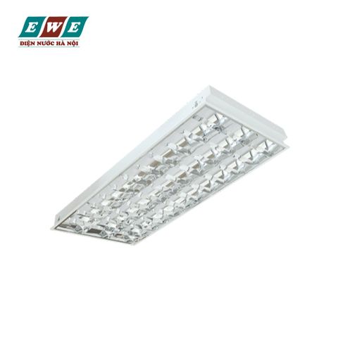 Máng đèn phản quang âm trần Duhal 3x18W LCA318