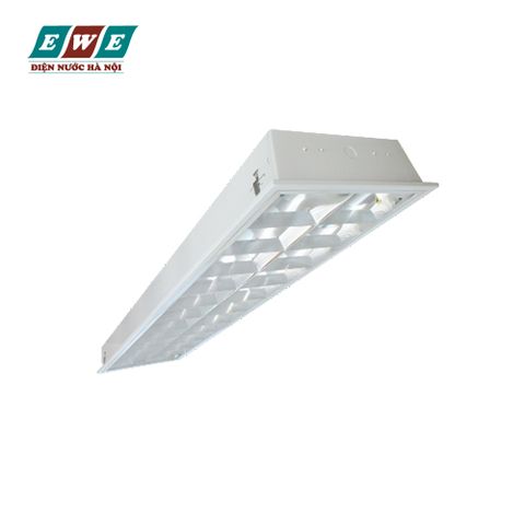Máng đèn phản quang âm trần Duhal 2x9W LDA209