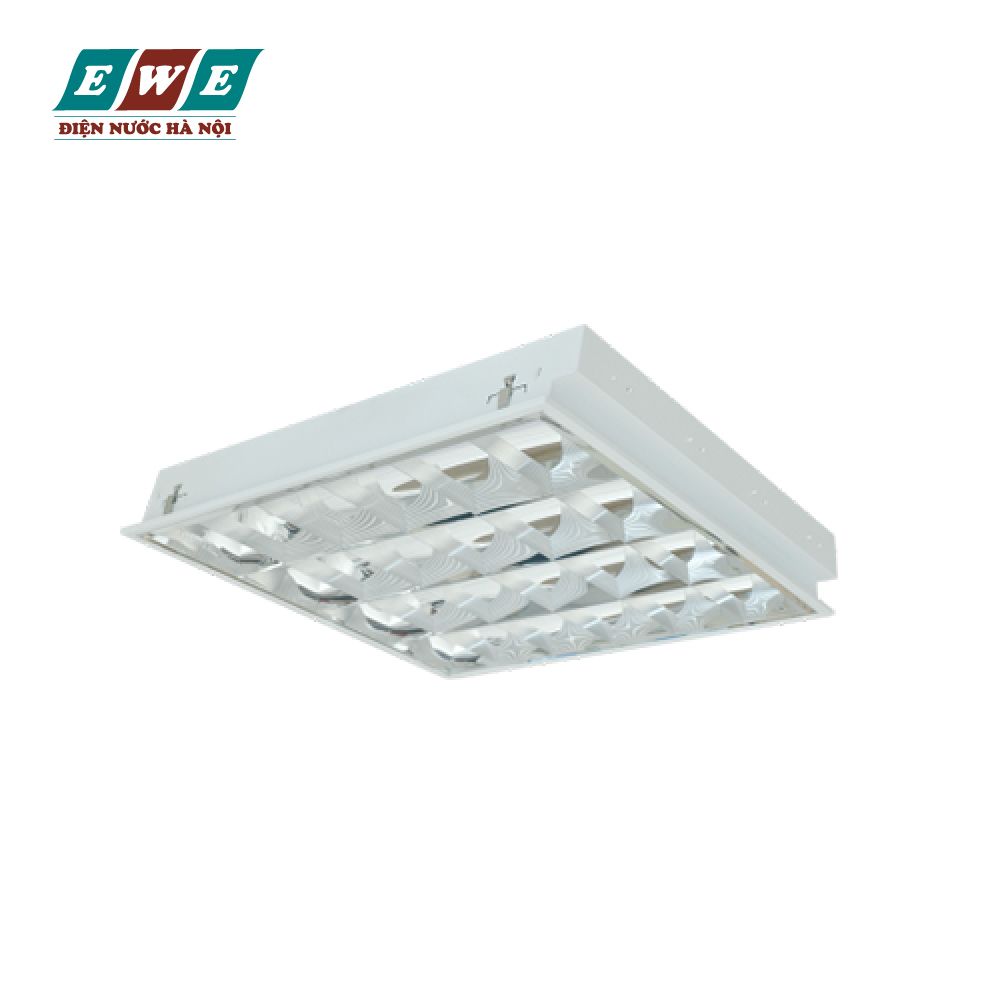 Máng đèn phản quang âm trần Duhal 4x9W LDA409