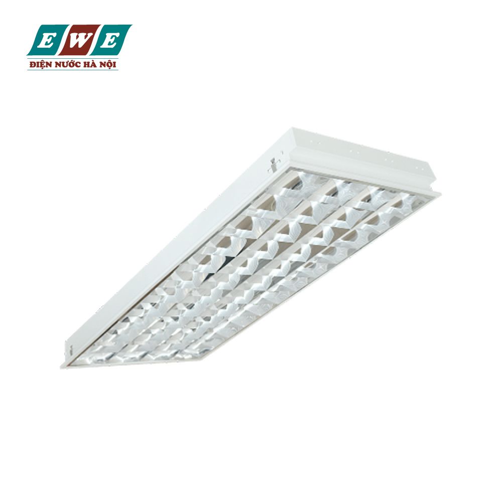 Máng đèn phản quang âm trần Duhal 4x18W LDA418