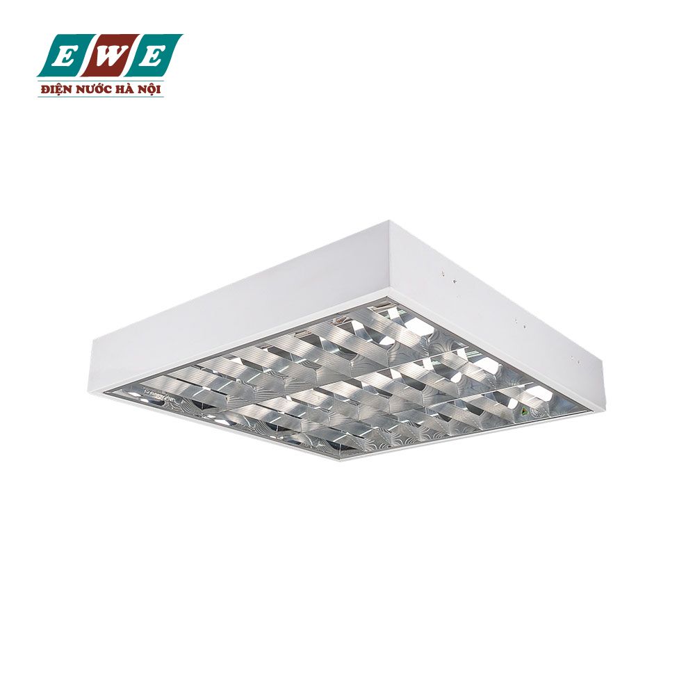 Máng đèn phản quang lắp nổi Duhal 3x9W LDD309