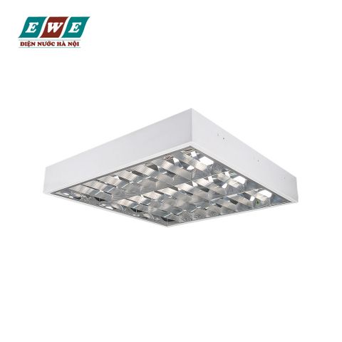 Máng đèn phản quang lắp nổi Duhal 3x9W LDD309