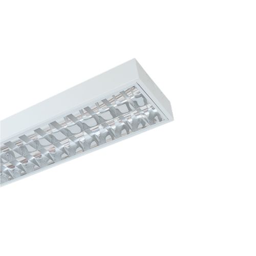 Máng đèn phản quang lắp nổi Duhal 2x9W LDD209