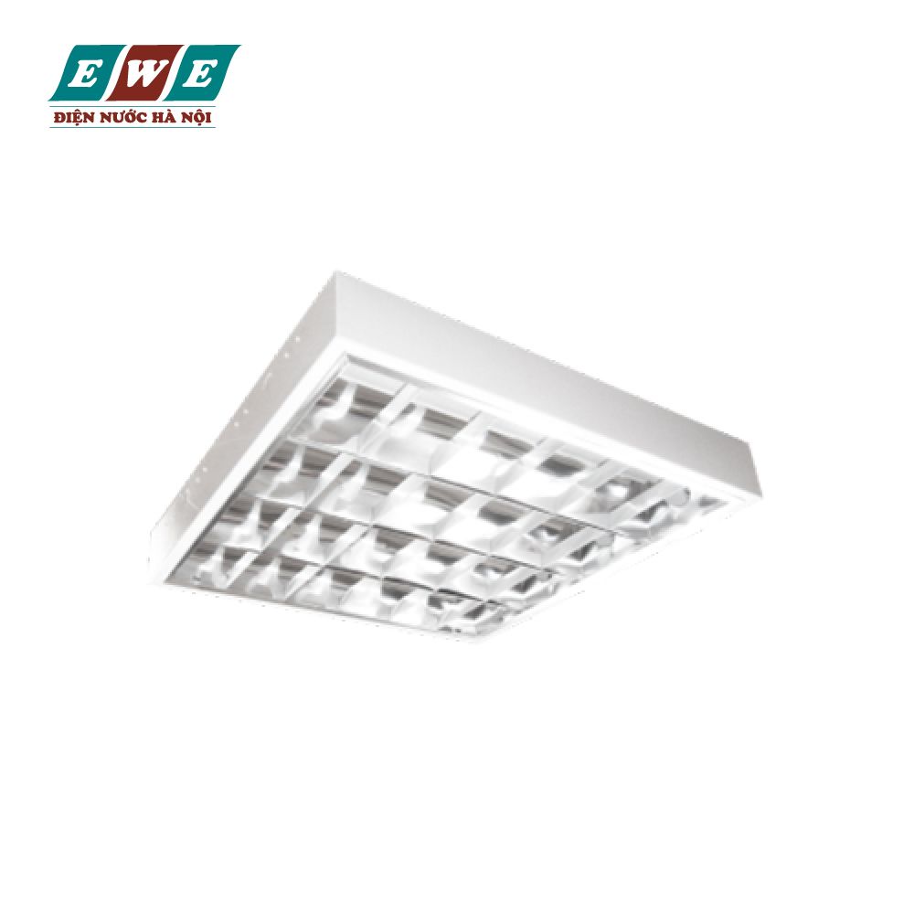 Máng đèn phản quang lắp nổi Duhal 4x9W LDD409