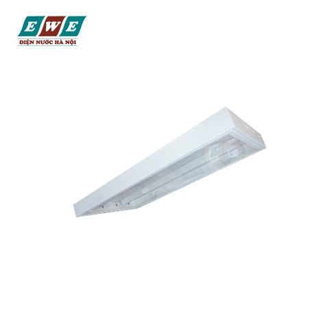 Máng đèn phản quang lắp nổi Duhal 2x18W LDD6218