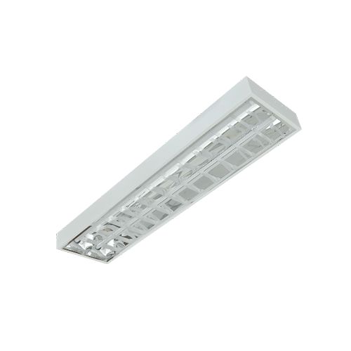 Máng đèn phản quang lắp nổi  Duhal 2x18W LDN218