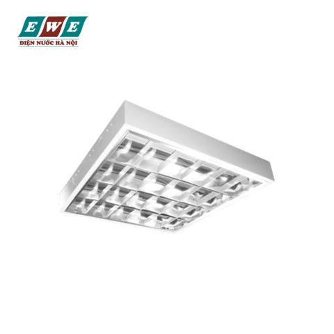 Máng đèn Led phản quang lắp nổi Duhal 4x9W LDN409