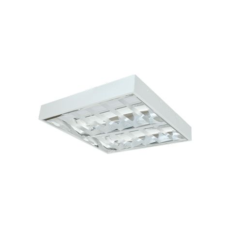 Máng đèn Led phản quang lắp nổi Duhal 2x9W LDN6209
