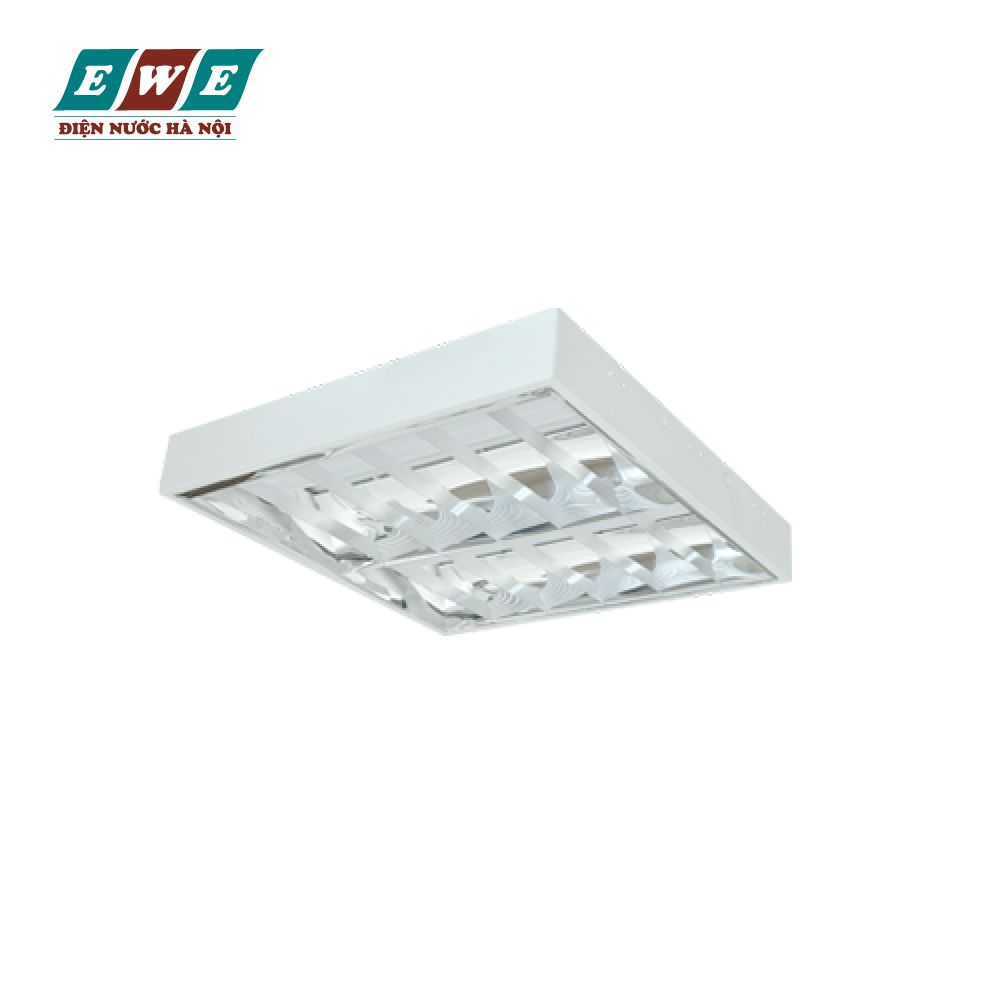 Máng đèn Led phản quang lắp nổi Duhal 2x9W LDN6209