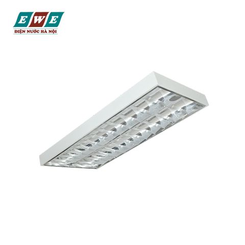 Máng đèn phản quang  lắp nổi Duhal 2x18W LDN6218