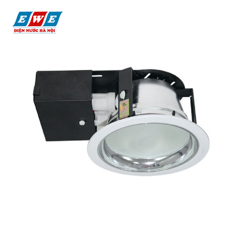 Đèn downlight âm trần có kiếng nằm ngang Duhal 9W LGD2.18