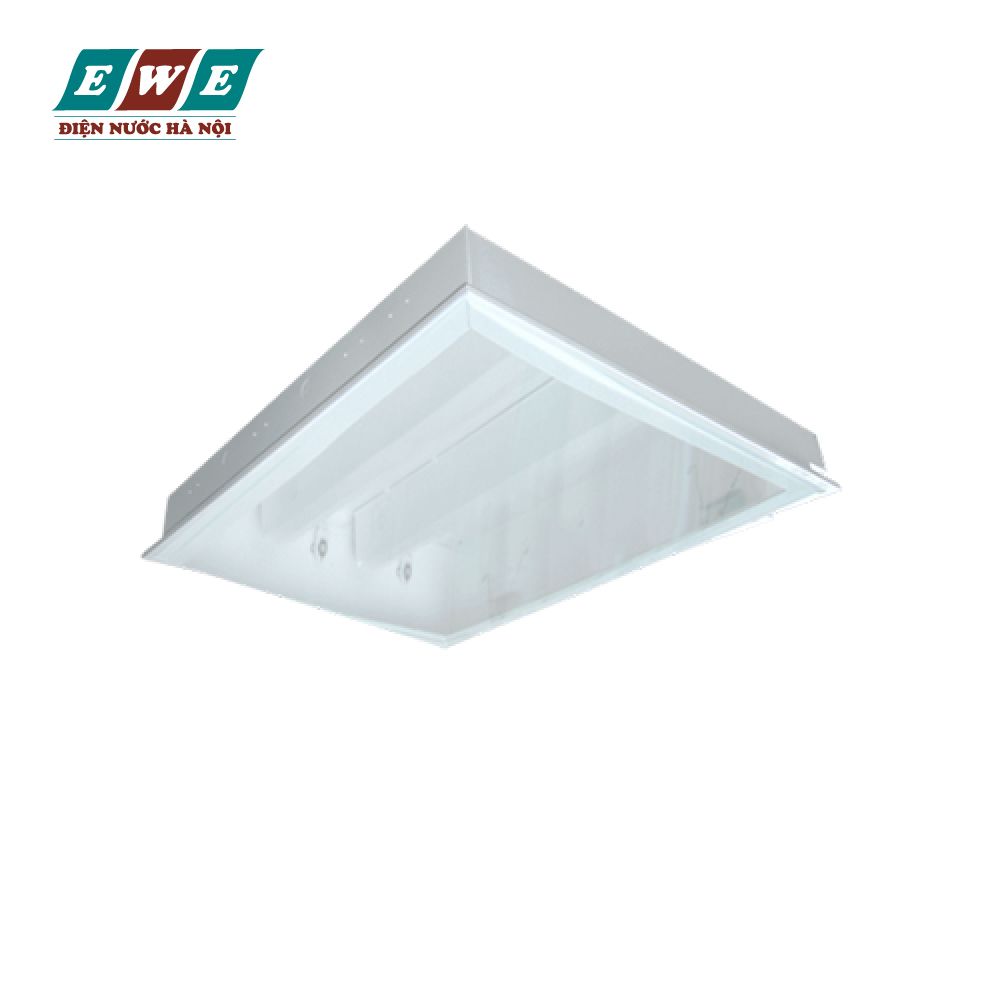 Máng đèn tán quang âm trần chụp mica Duhal 3x9W LLA309