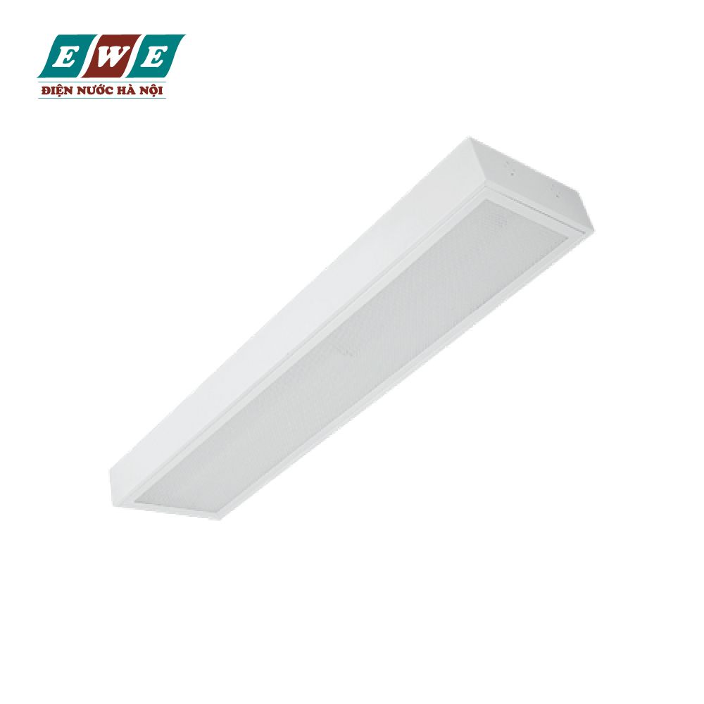 Máng đèn tán quang lắp nối chụp mica Duhal 2x18W LLN218