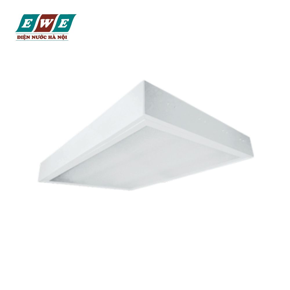 Máng đèn tán quang lắp nối chụp mica Duhal 3x18W LLN318