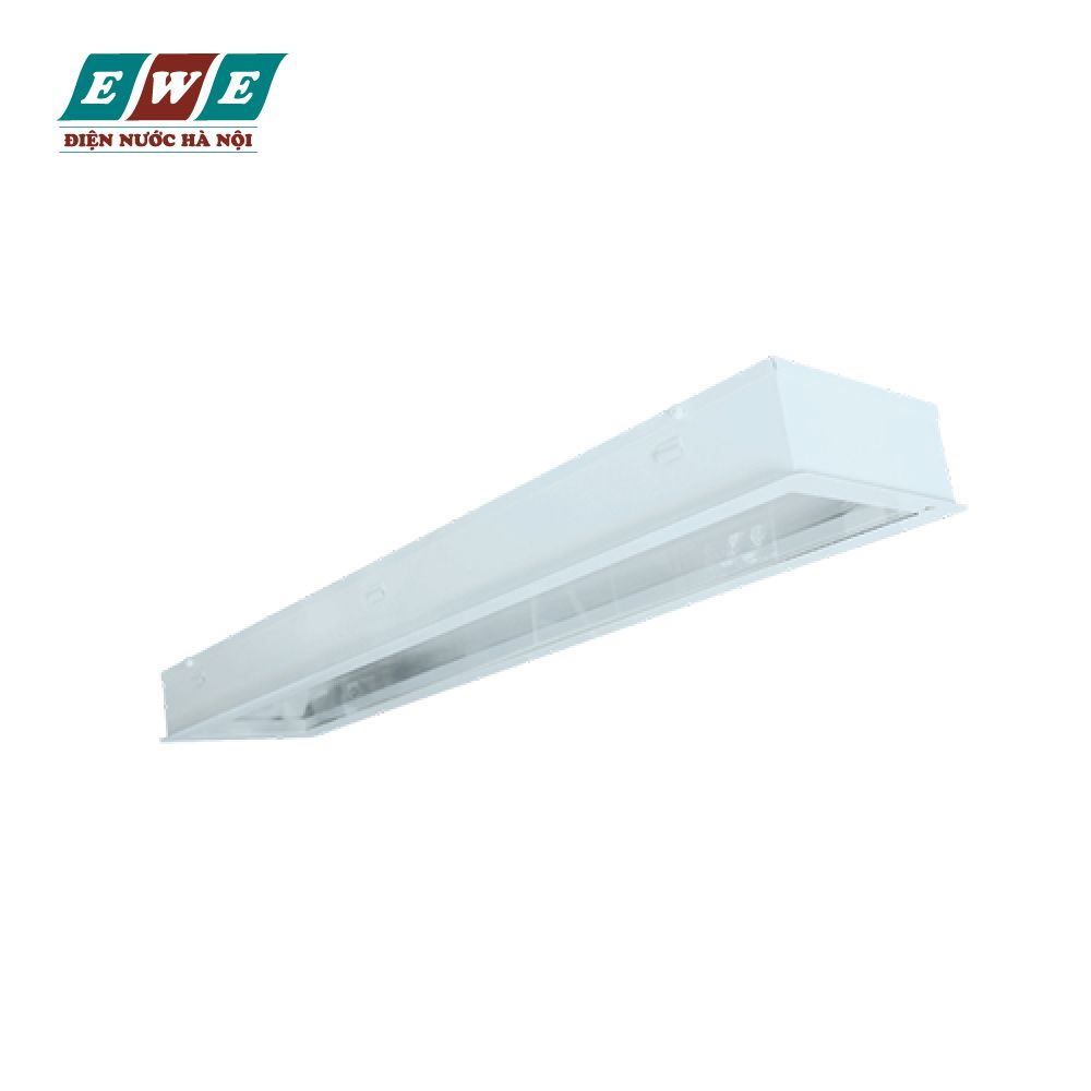 Máng đèn tán quang âm trần phòng sạch chụp mica Duhal 2x9W LLP209