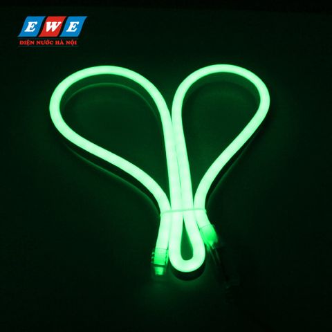 Led dây kiểu Neon bé góc hai chiều ánh sáng xanh lá  Duhal 6W/M (NEL02)3