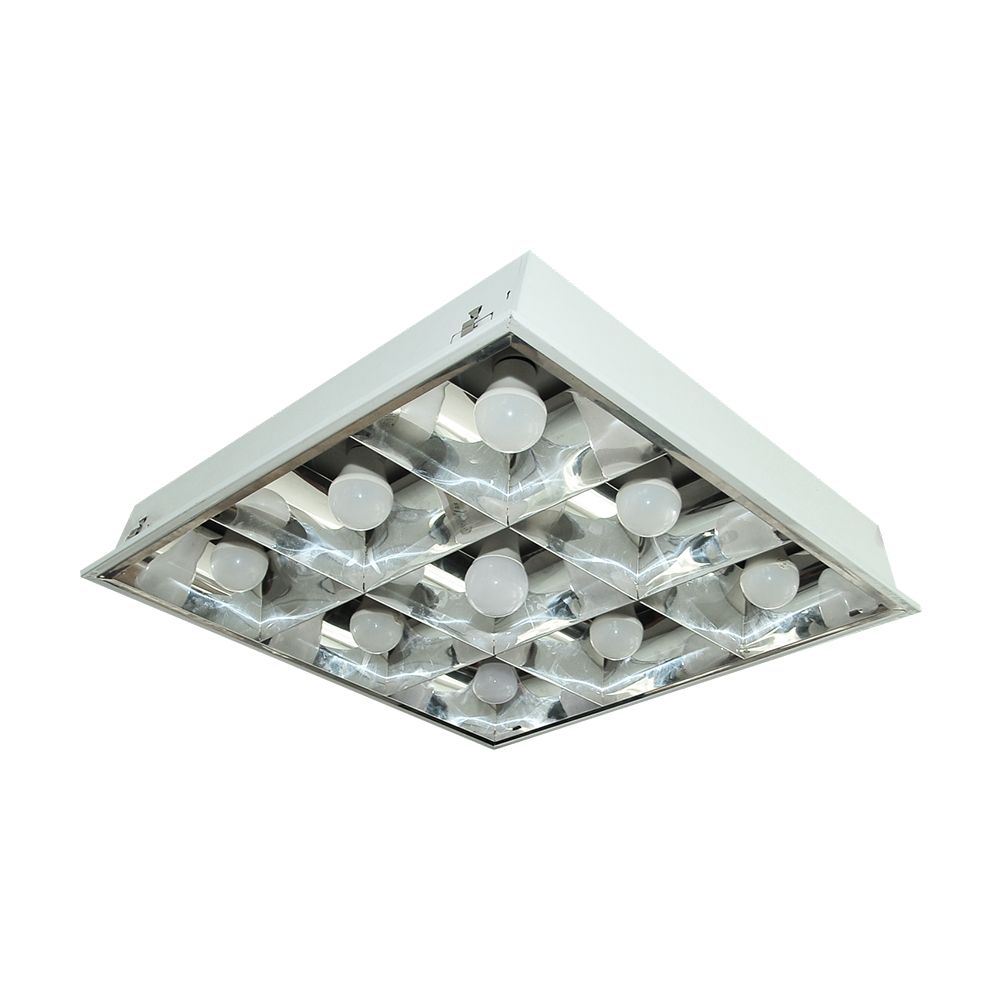 Đèn máng led âm trần đui E27 Duhal 30W PQX905