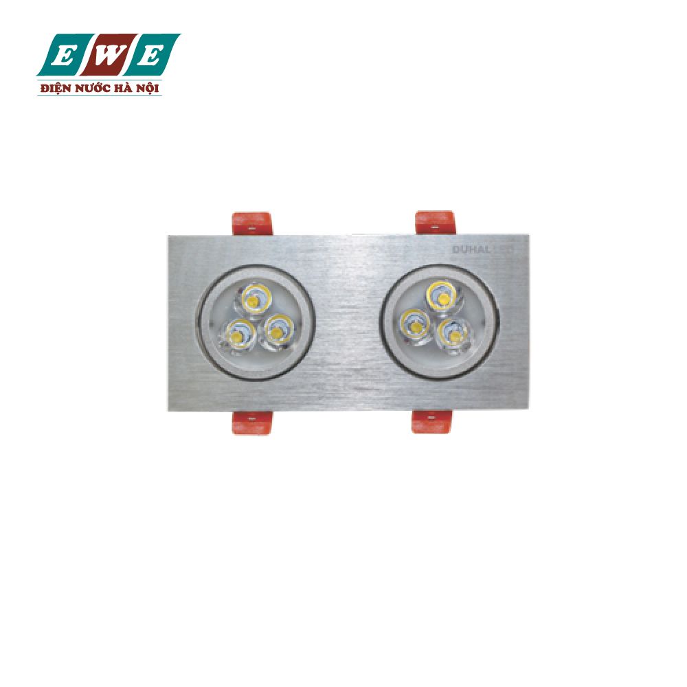 Đèn led chiếu điểm âm trần Duhal 6W SDFC202