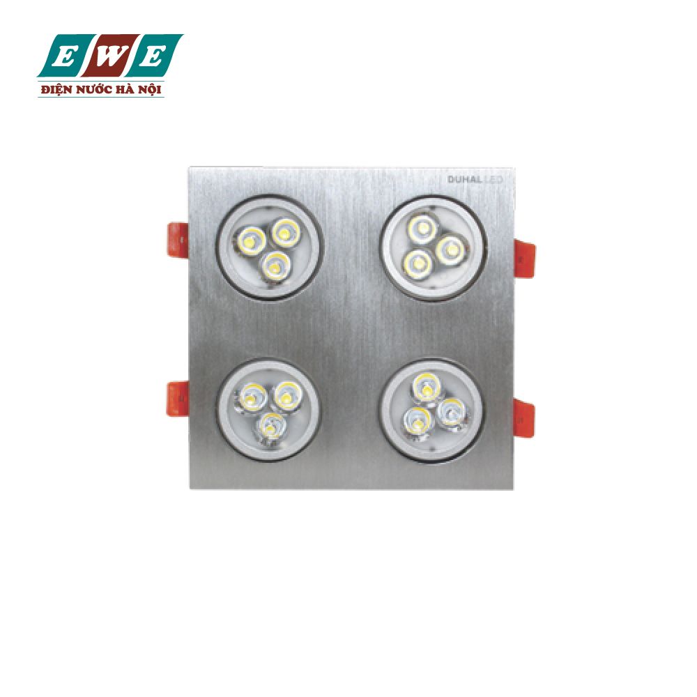 Đèn led chiếu điểm âm trần Duhal 12W SDFC204