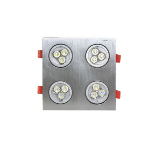 Đèn led chiếu điểm âm trần Duhal 12W SDFC204