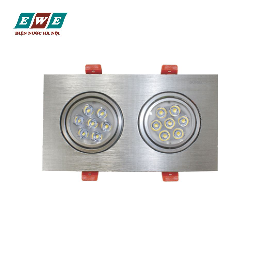 Đèn led chiếu điểm âm trần Duhal 14W SDFC206