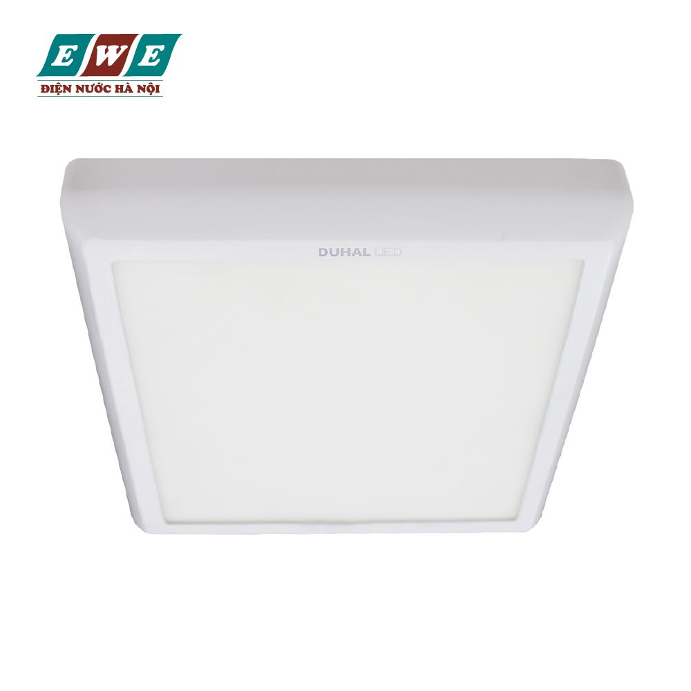 Đèn Led panel gắn nổi viền tròn Duhal 6W KDGB0181