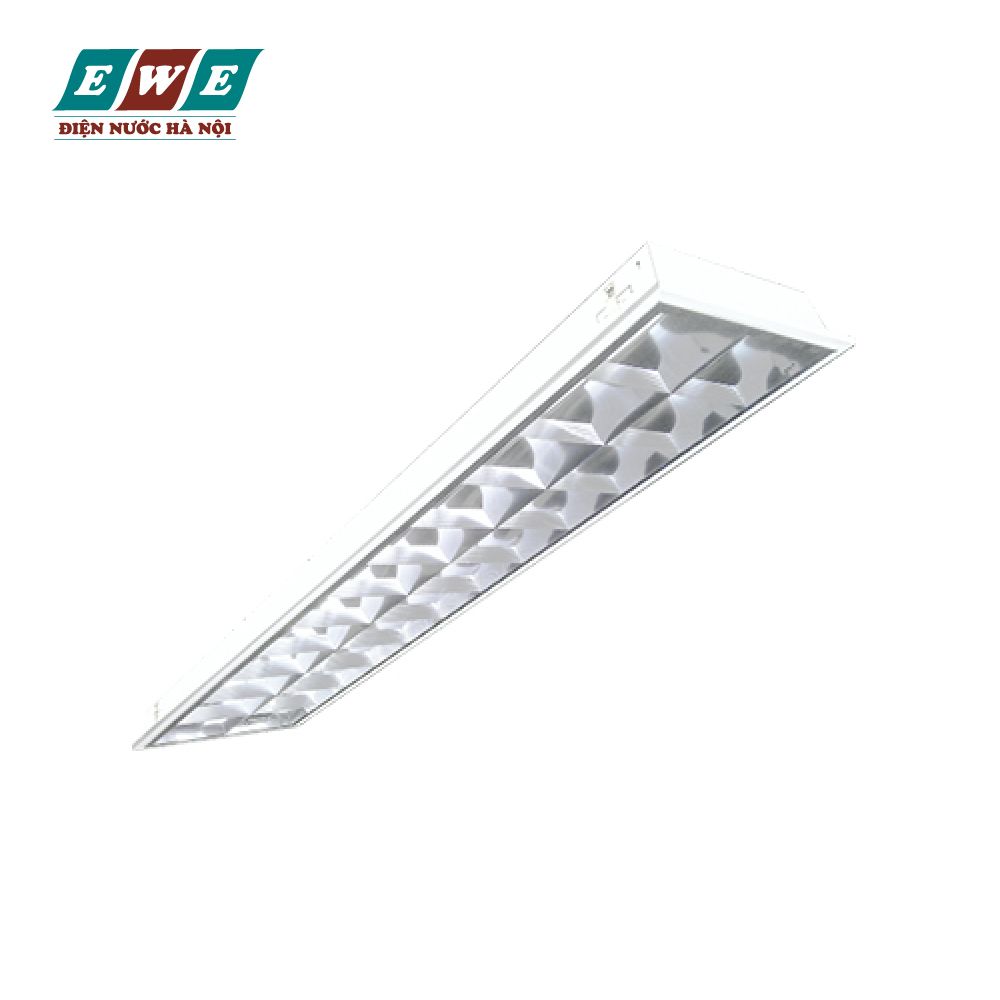 Máng đèn phản quang âm trần Duhal 2x18W TDA218