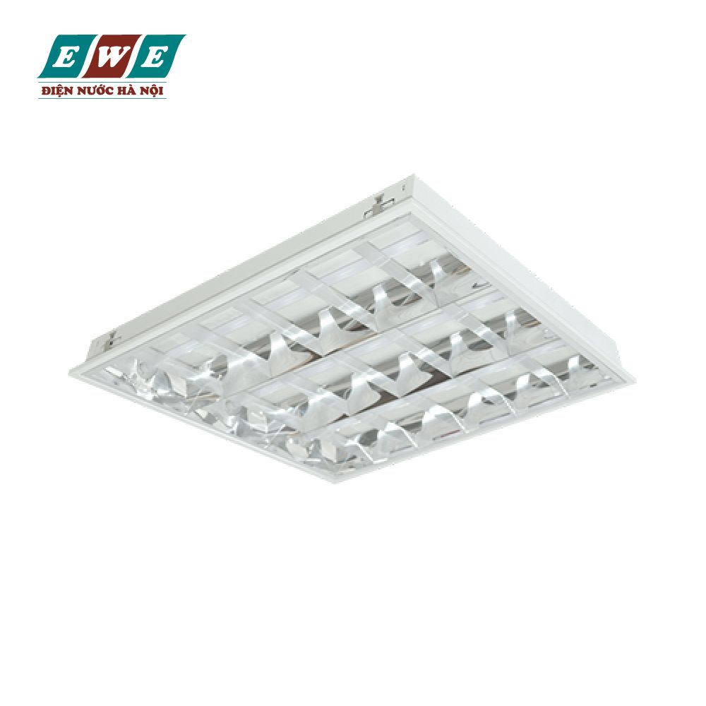 Máng đèn phản quang âm trần Duhal 3x9W TDA309.