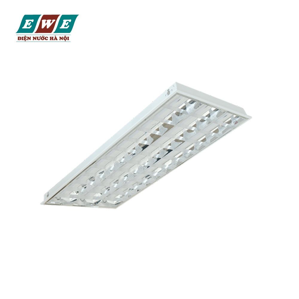 Máng đèn phản quang âm trần Duhal 3x18W TDA318