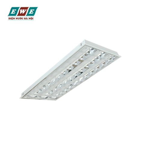Máng đèn phản quang âm trần Duhal 3x18W TDA318