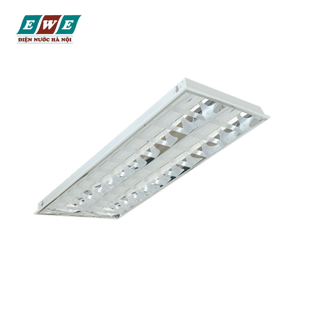 Máng đèn phản quang âm trần Duhal 2x18W TDA6218