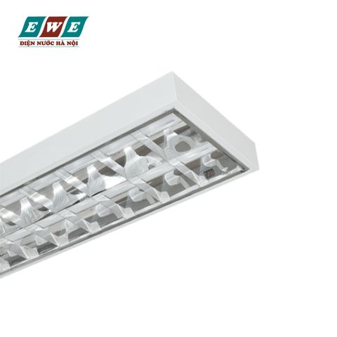 Máng đèn Led phản quang lắp nổi Duhal 2x9W TDN209