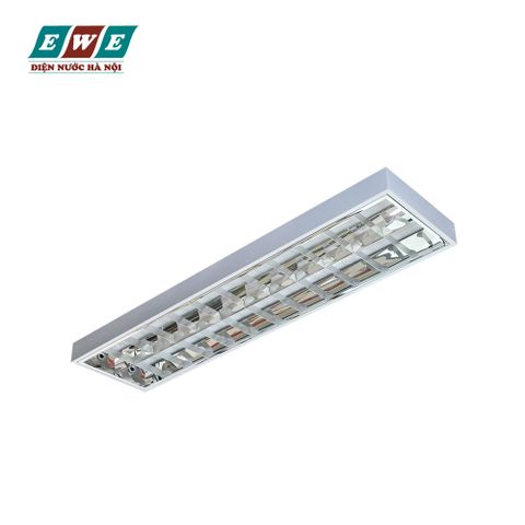Máng đèn Led phản quang lắp nổi Duhal 2x18W TDN218