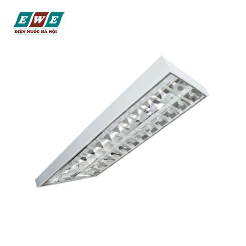 Máng đèn Led phản quang lắp nổi Duhal 2x18W TDN6218