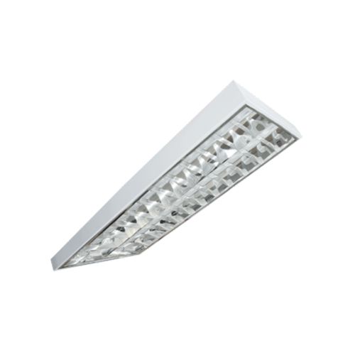Máng đèn Led phản quang lắp nổi Duhal 2x18W TDN6218