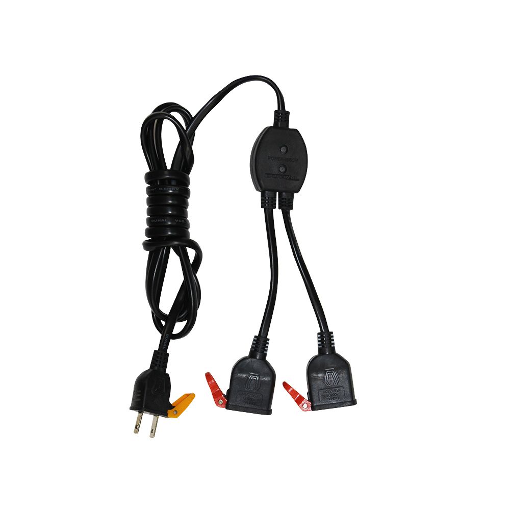 Ổ cắm dùng một tay - Bộ chia điện 2 đường Duhal ZCD210