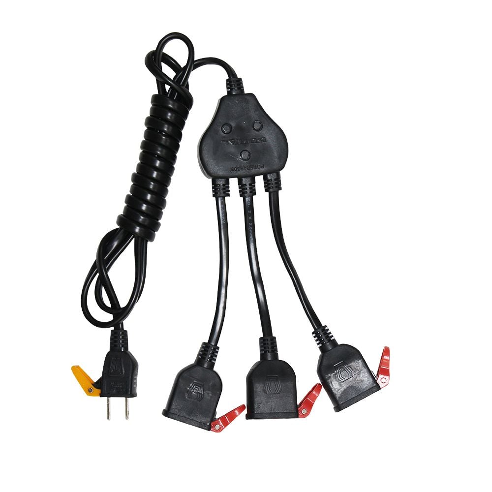 Ổ cắm dùng một tay - Bộ chia điện 3 đường Duhal ZCD320