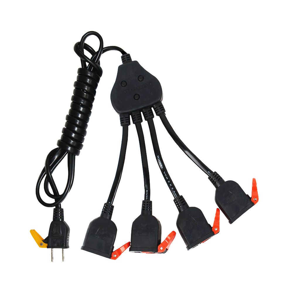 Ổ cắm dùng một tay - Bộ chia điện 4 đường Duhal ZCD410